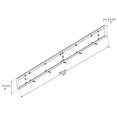 thumbnail image 4 of CANOPIA by PALRAM Aquila 3 ft. x 7 ft. Door Fixed Awning Siding Connector Kit, 4 of 4