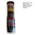 thumbnail image 3 of Visland 20 Pcs Anneau à Cheveux Durable Réutilisable Haute Élasticité Femme Dame Fille Cheveux Courts Longs Bande de Caoutchouc pour la Vie Quotidienne, 3 of 6