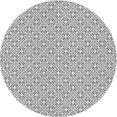 thumbnail image 1 of Ahgly Company Tapis Rond Lavable en Machine Intérieur Transitionnel Gris Platine, 4 Pieds Rond, 1 of 7
