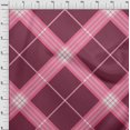 thumbnail image 3 of oneOone Cotton Poplin Fabric Tartan Check Decor Fabric Printed BTY 56 Inch Wide, 3 of 4