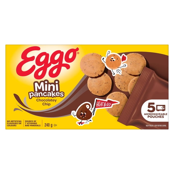 Eggo Chocolate Chip Mini Pancakes, Eggo Chocolate Chip Mini Pancakes