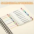 thumbnail image 4 of Uxcell Acrylic Paint Marker Pens Acrylic Paint Pens Waterproof Paint Art Marker Pen Water Based Paint Pen for DIY Craft Rose Red, 4 of 7