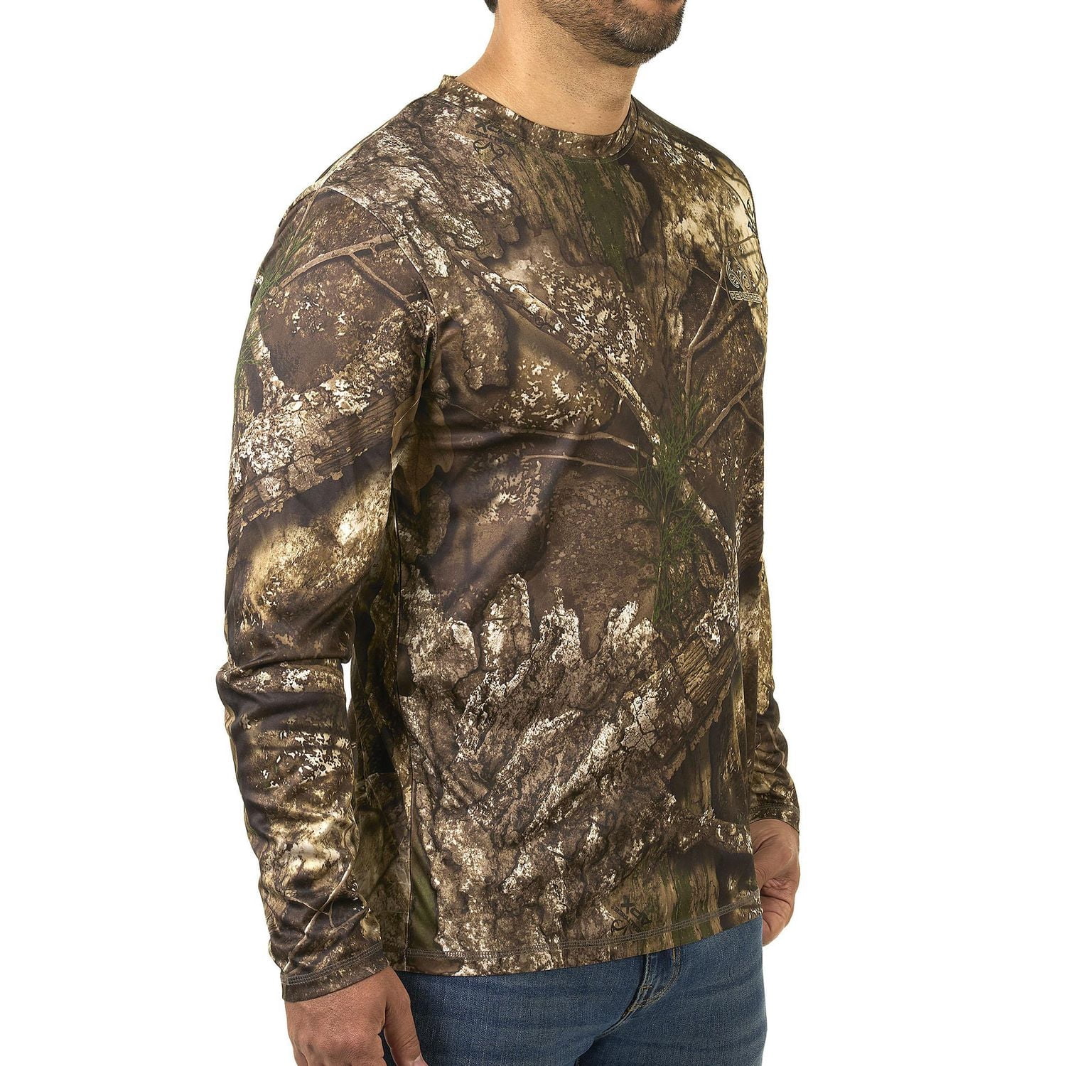 Realtree APX Men's Long-Sleeve Wicking Hunting T-Shirt