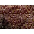 thumbnail image 4 of oneOone Cotton Silk Fabric Stripe & Square Geometric Print Sewing Fabric BTY 42 Inch Wide, 4 of 4