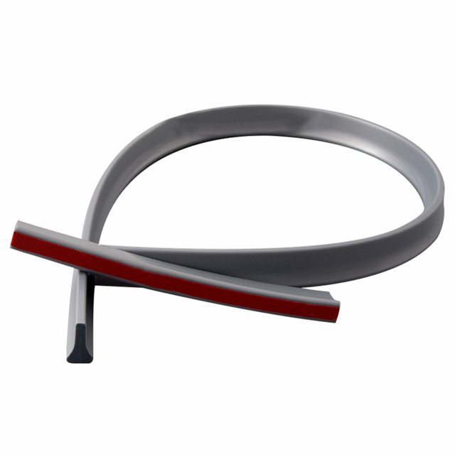 Shower Door Dam Water Stopper Collapsible Shower Threshold Water Barrier for Bathroom Kitchen