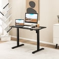 thumbnail image 4 of Gymax Bureau Debout Électrique Réglable pour Ordinateur avec Anticollision Noir, 4 of 10