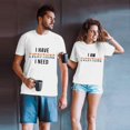 thumbnail image 2 of XZNGL T Shirts for Men Short Sleeve Men Couples Lover Valentines Day Short Sleeve Print T Shirts Tops Shirts for Men Short Sleeve Men Shirts Short Sleeve Valentines Day Shirts, 2 of 6