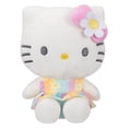 thumbnail image 3 of Hello Kitty® and Friends 8" Plush - Pastel Florals: Hello Kitty with Rainbow Pastel Dress, 3 of 4