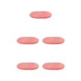 thumbnail image 2 of Thinsony Polyester Stylish Bathroom Carpet With Non-slip For Any Room Easy To Clean Bathroom Rugs Soft watermelon red 5Set, 2 of 6