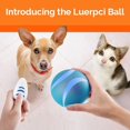 thumbnail image 3 of Pet Teaser Ball Pet Teaser Ball USB Rechargeable 360 Degrés Rotation Auto Sommeil LED Rougeoyant 3 Modes Ennui Soulagement à Distance Chien Chiot Chat Intelligent Boule Jouet Animaux de Compagnie Fournitures, 3 of 6