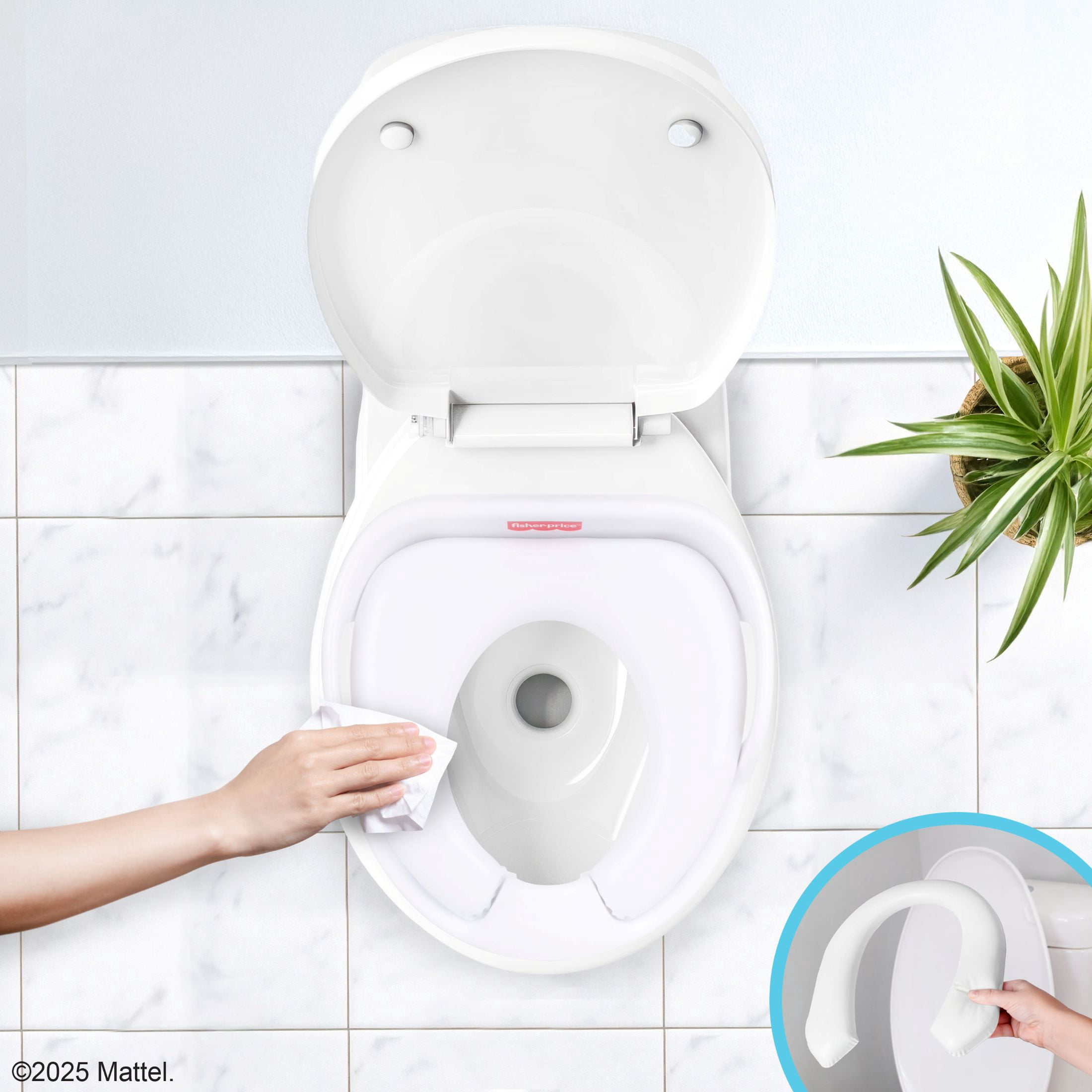 Siège de propreté Fisher‑Price™ Ready & Steady, blanc - 1 Piece