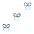 thumbnail image 1 of QualitChoice 1/2/3/5 1 Paire Oreillette Coussin de Casque de Remplacement Coussin Muff Earmuff Réparation Mise à Niveau Accessoires Modifiés Pièces de Rechange Gris 3PCS, 1 of 6