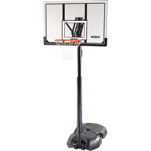 LIFETIME – Panier de basketball portable réglable (50 po, polycarbonate)