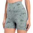 thumbnail image 3 of Women Biker Shorts with Pockets Yoga Workout Athletic Running Tummy Control Shorts, 3 of 5