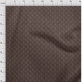 thumbnail image 4 of oneOone Velvet Dark Brown Fabric Baroque Sewing Craft Projects Fabric Prints By Yard 58 Inch Wide, 4 of 4