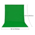 thumbnail image 2 of Minkissy Toiles de Fond pour Photographe Fond Simple Vert Applicable pour Prendre des Photos Lot de 1, 2 of 8