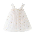 thumbnail image 1 of Robes d'Été pour Filles Robe Tutu Sans Manches pour Filles Robe pour Filles Robe en Tulle 4-5 Ans, 1 of 5