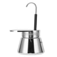 thumbnail image 4 of Pot Moka à Tube Unique, Cafetière en Acier Inoxydable pour le Camping 200 ml, 4 of 8