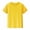 Yellow, variant on YOUSNH Kids T Shirts Short Sleeve Plain Top Tees Boy & Girl Unisex Toddler Children Crew Neck T Shirt Boys Tops Red 5-6 Years