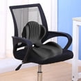 thumbnail image 3 of Esquirla Multifunction Memory Foam Chair Pad Breathable Backrest Support Cushion Non Slip Black, 3 of 4