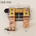 thumbnail image 2 of Yimiti 12V 24V Alloy Car Battery Clamp Shell Car Battery Terminal Power Off Switch-Levels Of Money, 2 of 9