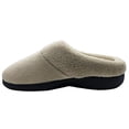 thumbnail image 3 of Isotoner® Women's Della Microterry Hoodie Slippers, 3 of 5