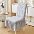 thumbnail image 1 of TopLLC Throw Blanket, Throw Blanket for Couch Removable And Washable Chair Cover Easy To Install And Clean Stretch Chair Cover Suitable For Home Kitchen Banquet Hotel Chair Cover Chairs Cover, 1 of 6