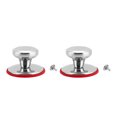 thumbnail image 1 of kurtrusly 2pack/lot Comfortable Grip Kitchenware Accessories For Round Lid Cap Concave (red) trumpet, 1 of 6
