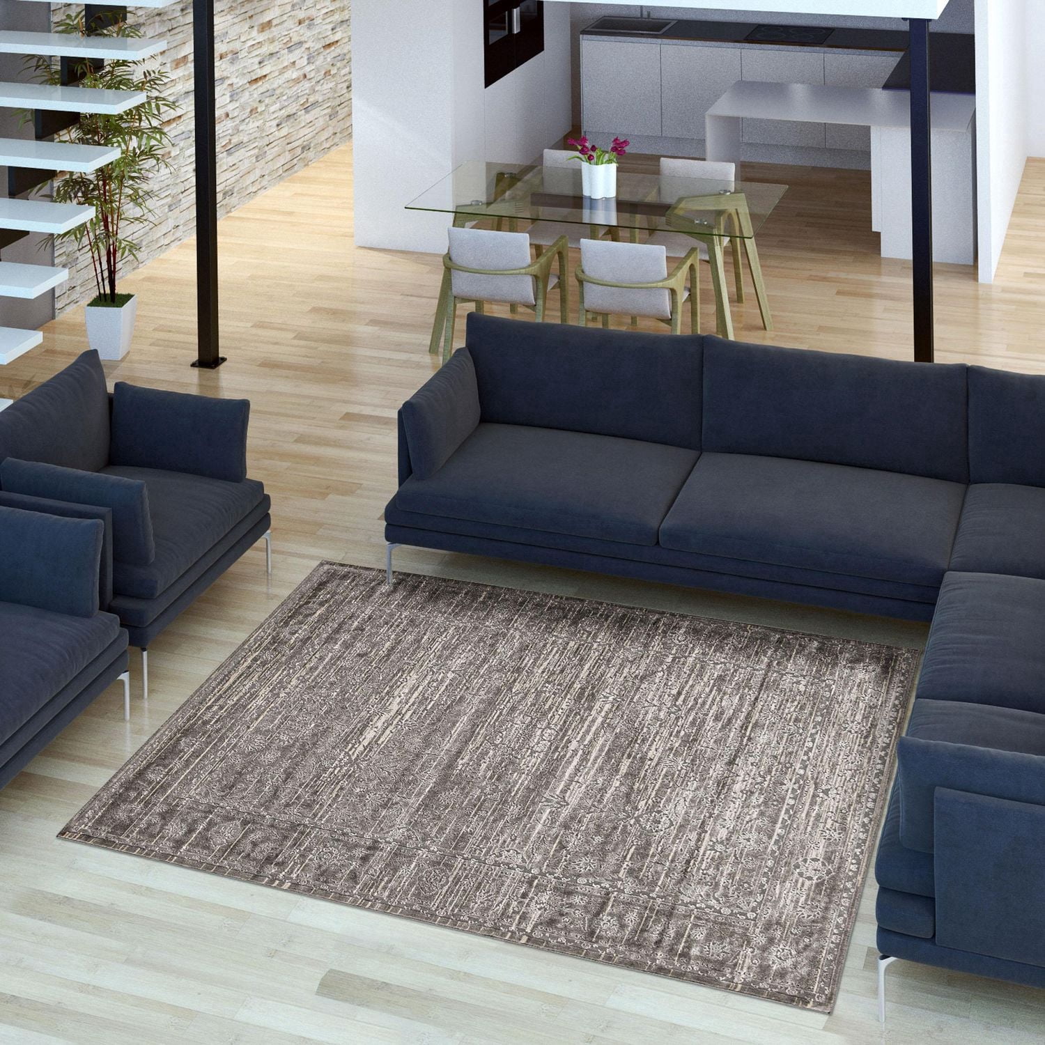 Tapis ECARPET Layla Gris