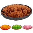 thumbnail image 4 of Pet Felt Cloth Leak Food Anti Choking Bowl Mat Dogs Snuffle Bowl Slowing Feeding Mat, 4 of 7