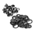 thumbnail image 1 of 100Set D-Ring Shoelace Hook,  Leather Eyelet Buckle, DIY Rivet Tool For Bags Shoes Tool Leather, 1 of 8