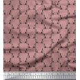 thumbnail image 1 of Soimoi Polyester Crepe Fabric Cane Corso Dog Decor Fabric Printed Yard 42 Inch Wide, 1 of 5