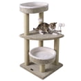thumbnail image 1 of Gymax Carpeted Cat Tree 36'' Cat Tower w/ Comfy Plush Perches Scratching Posts, 1 of 10
