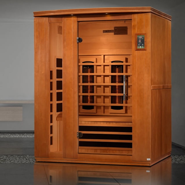 Sauna Infrarouge à Spectre Complet Dynamic Lugano pour 3 Personnes