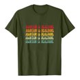 thumbnail image 1 of Pompotops Pull à Manches Courtes pour Femme Casual Letter Print, 1 of 7