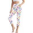 thumbnail image 1 of UPPADA Women's Workout Leggings High Waist 4 Way Stretch Running Yoga Pants Compression Seamless High Rise Workout Tight Leggings Winter Saving Multicolor,L, 1 of 8