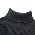 thumbnail image 2 of Erwazi Chandails à Col Roulé pour Femmes, Tricotés, Manches Longues, Tuniques Décontractées, Unis, Amples, Chauds, Chandails à Enfiler pour Femmes pour l'Automne et l'Hiver, 2 of 4