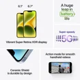 thumbnail image 5 of Restored Apple iPhone 14 – 128GB Smartphone – Purple – Unlocked - Open Box, 5 of 5