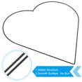 thumbnail image 3 of Unique Bargains 11.8' Heart  Dream Catcher Rings, 6 Pcs Metal Macrame Wreath Floral Ring Hoop, Black, 3 of 6