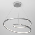 thumbnail image 4 of Artika Salto Modern LED Pendant Light Fixture, Chrome, 4 of 5