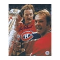 thumbnail image 1 of Larry Robinson Photo 8x10 de la Coupe Stanley des Canadiens de Montréal Signée, 1 of 1