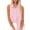 Pink, variant on cfhntfmh Women's Sleeveless Button down Shirts Cotton Linen Collared Tops Button up Blouses Work Shirts Casual Summer Tshirt