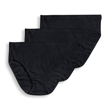 Jockey Women's 100% Cotton Elance Breathe French Cut - 3 Pack
