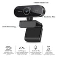 thumbnail image 4 of Webcam with Microphone, Full HD 1080P Webcam Video Camera for Computers PC Laptop Desktop, USB Plug and Play, Conference Study, Meeting, Video Calling, 4 of 5