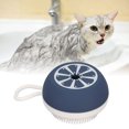 thumbnail image 1 of Soft Bristle Pet Bath Brush, Friendly Massage And Deshedding Tool With Ergonomic Design For Dogs And Cats, 1 of 8