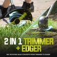 thumbnail image 3 of Sun Joe 10” Stringless Lawn Trimmer Cordless SharperBlade, Black, 24V-SB10-CT, 3 of 12