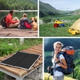 thumbnail image 4 of Tapis de Camping Pliable en Quatre, Coussin de Pique-Nique Portable, Coussin de Siège Isolé Anti-Humidité, Tapis de Randonnée Extérieur Léger, Coussin Imperméable et Pliable pour Plage et Parc, Accessoires de Camping en Coton Perlé Épaissi, 4 of 9