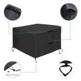 thumbnail image 4 of Square Fire Pit Cover, Anti-Crack Waterproof Outdoor Grill Cover, All Weather Resistant Protective Cover For Patio Furniture, Wind Resistant With Durable Closure System, 4 of 5