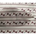 thumbnail image 4 of oneOone Viscose Chiffon Maroon2 Fabric Floral Block Fabric For Sewing Printed Craft Fabric By The Yard 42 Inch Wide, 4 of 4