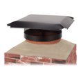 thumbnail image 4 of Draft King CBO818 Single Flue 18" Round Chimney Cap, Black Galvanized Steel, 4 of 4